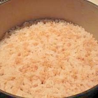 ルクルーゼで簡単炊飯！白米も玄米も１５分＋１５分♪